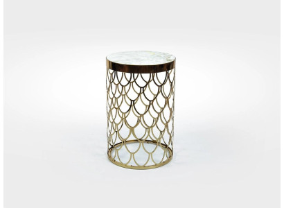 Meubles de design Table d'appoint de luxe ronde Moderne nouvelle Table basse Salle de séjour